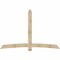 Ekena Millwork Bellingham Rough Sawn Timber Gable Bracket, Douglas Fir, 96"W x 64"H x 2"D x 6"F, 16/12 Pitch GBW096X64X0206BEL00RDF - alternate 1